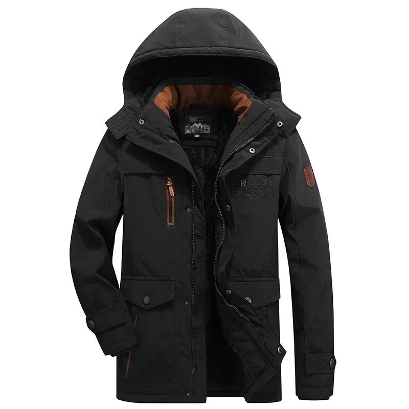 Men’s Outdoor Winter Hooded Jacket