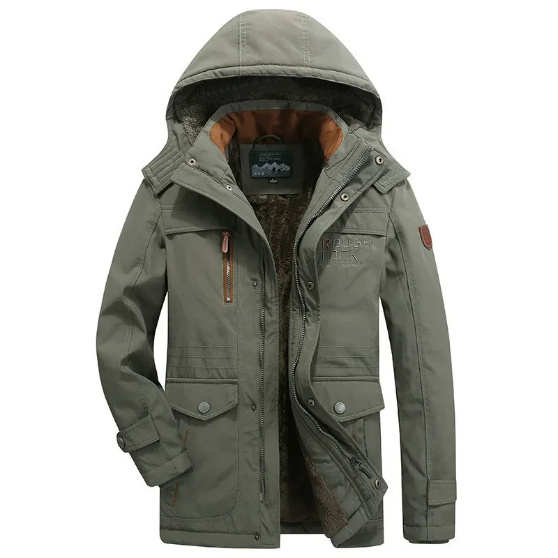 Men’s Outdoor Winter Hooded Jacket