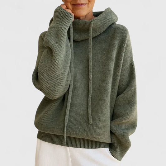 Women’s Knit Hoodie Sweater
