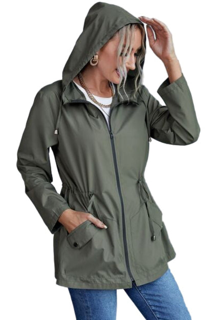 Lightweight Jacket – Hooded Windbreaker for Women