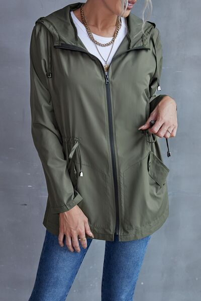 Lightweight Jacket – Hooded Windbreaker for Women