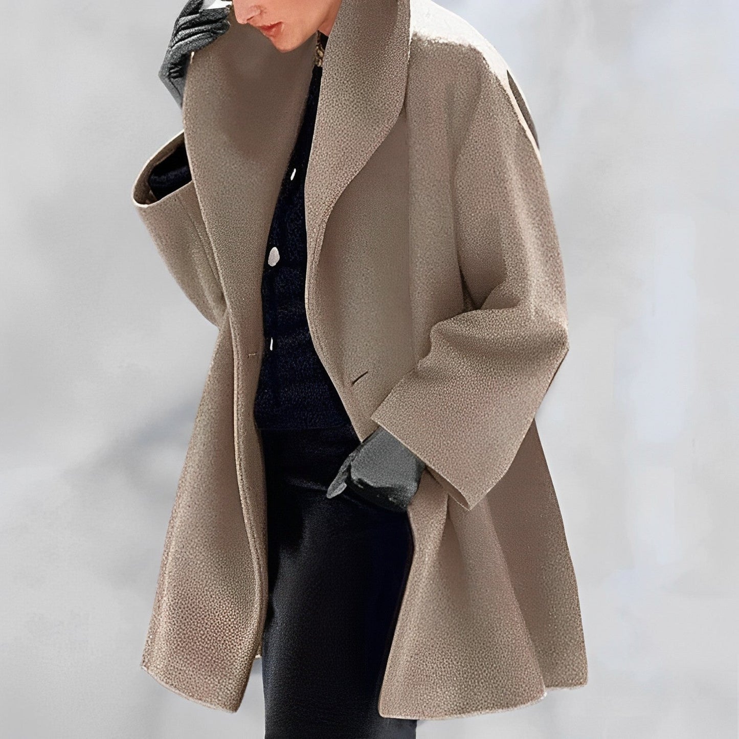 Women’s Oversized Wool Blend Coat