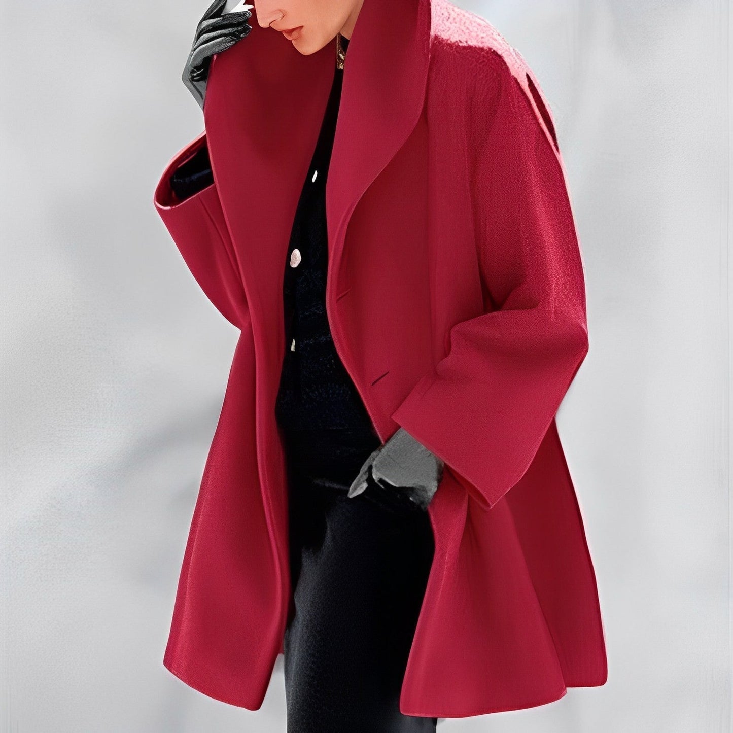 Women’s Oversized Wool Blend Coat