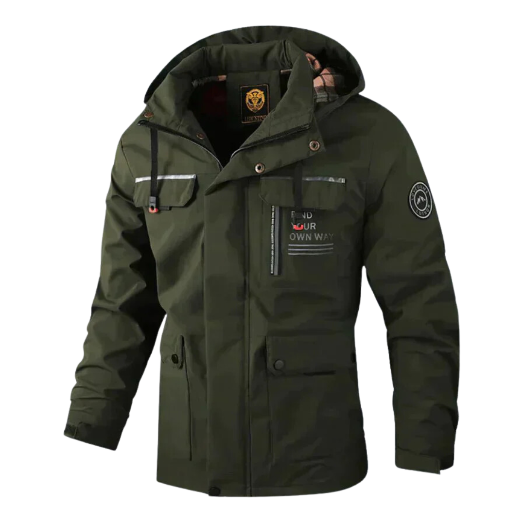 Men’s Outdoor Hooded Winter Jacket