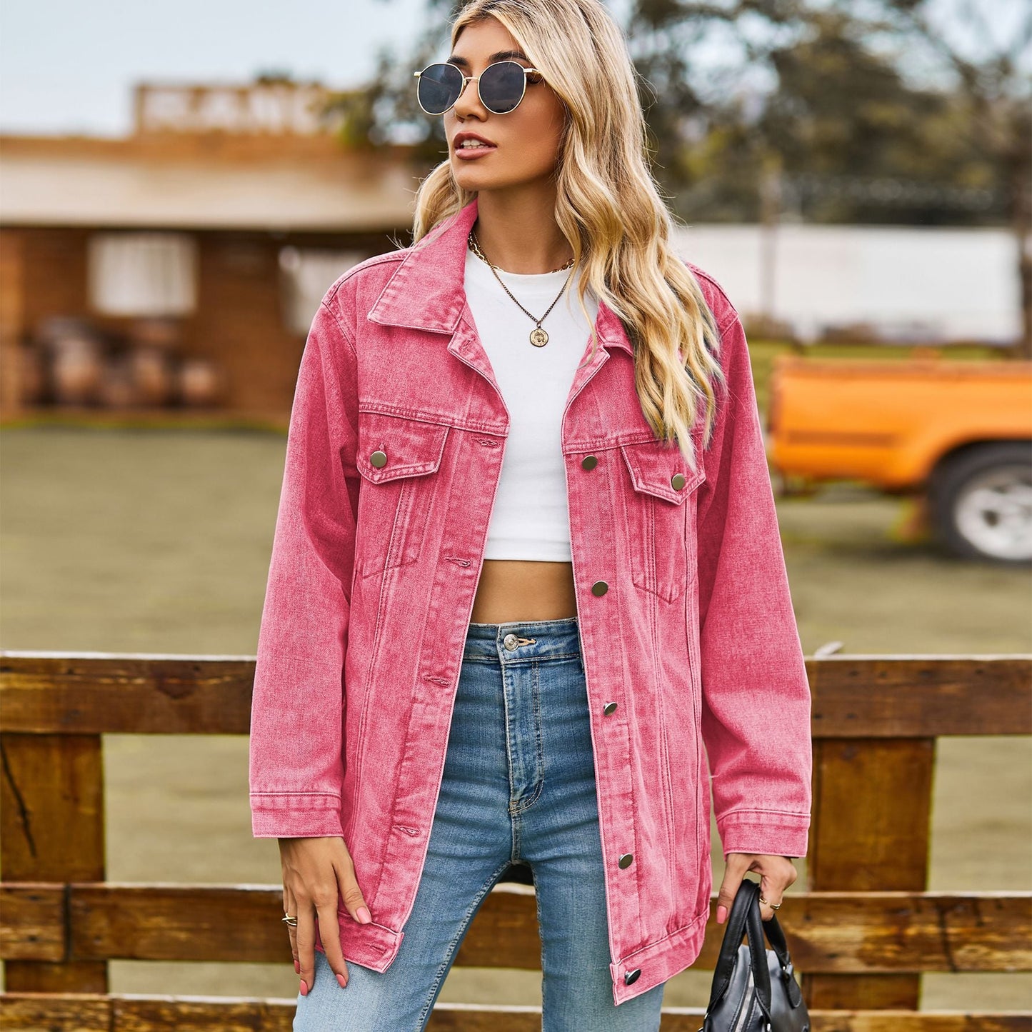 Women’s Oversized Denim Jacket