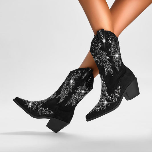 Women’s Cowboy Boots – Western Glam Rhinestone Style