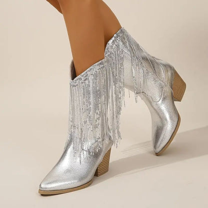 Women’s Fringe Cowboy Boots