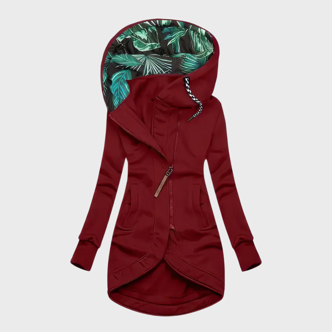 Women’s Asymmetrical Zip Hoodie Jacket