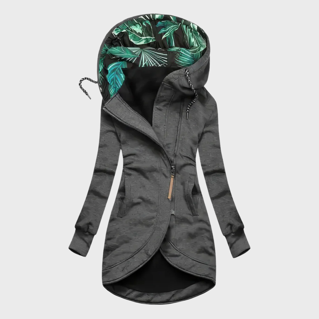 Women’s Asymmetrical Zip Hoodie Jacket