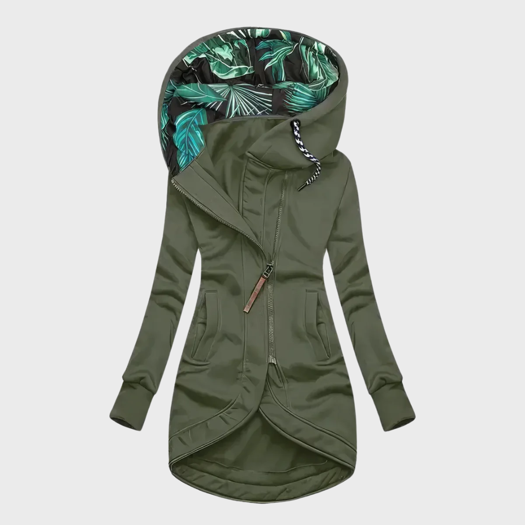 Women’s Asymmetrical Zip Hoodie Jacket
