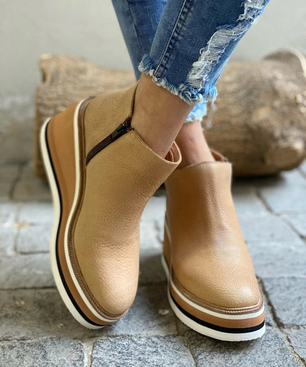 Women’s Wedge Ankle Boots Casual Winter Platform