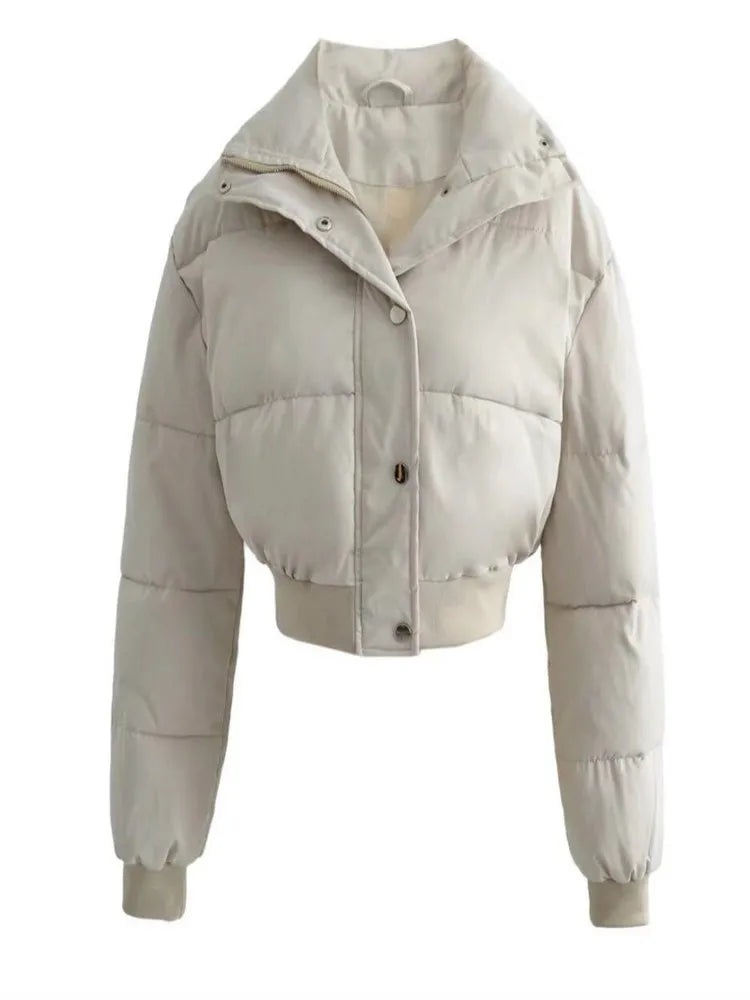 Women’s Cropped Puffer Jacket