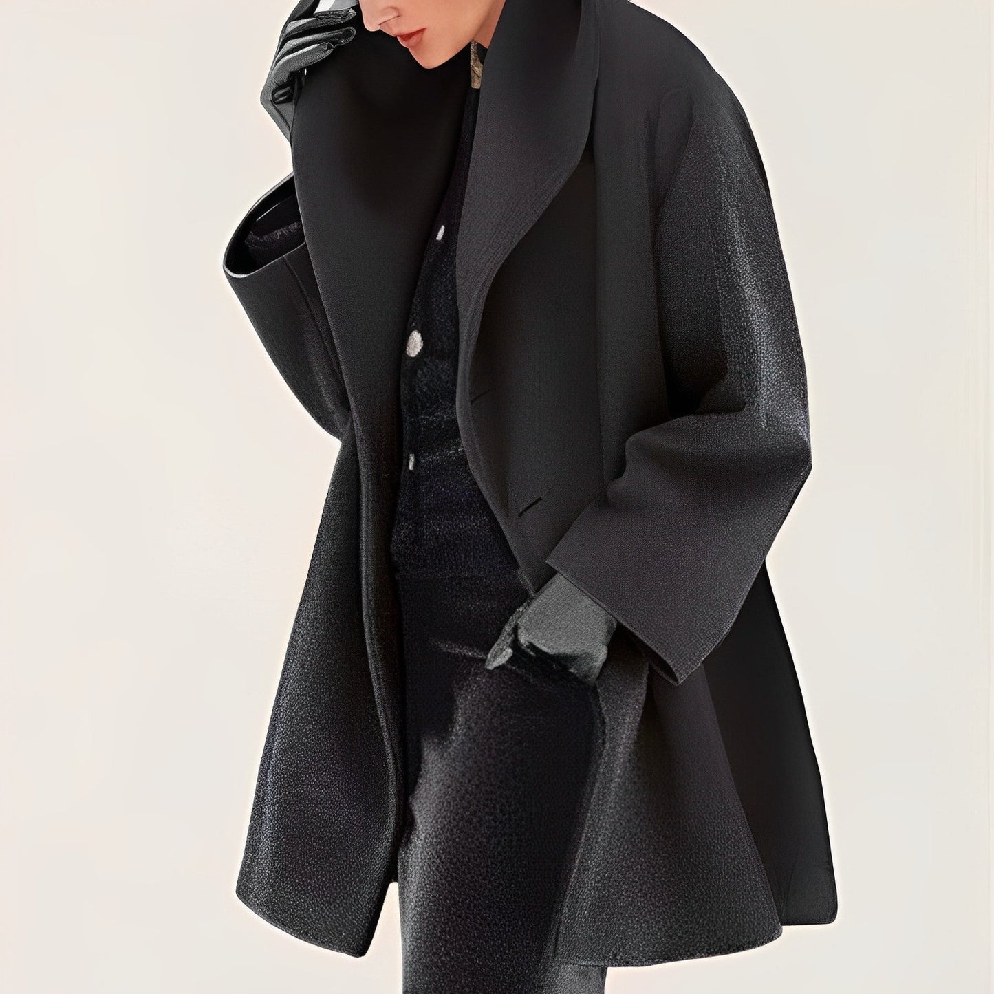 Women’s Oversized Wool Blend Coat
