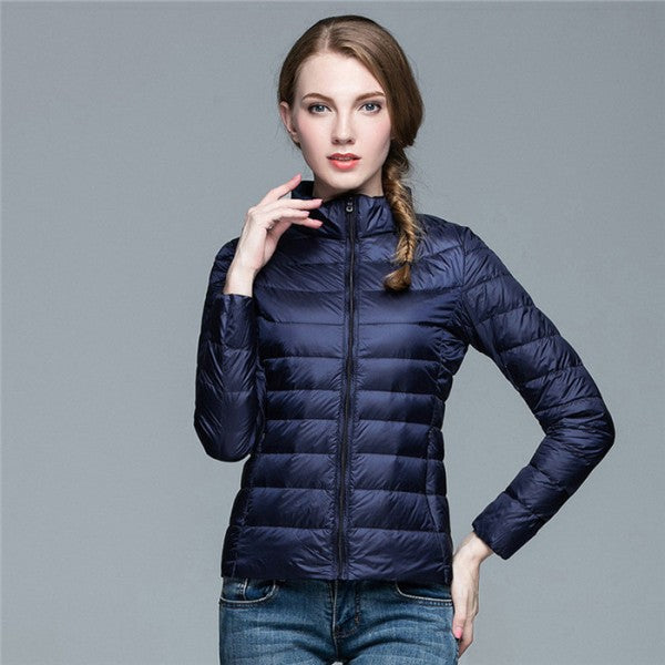 Women’s Lightweight Puffer Jacket – Warm Winter Coat