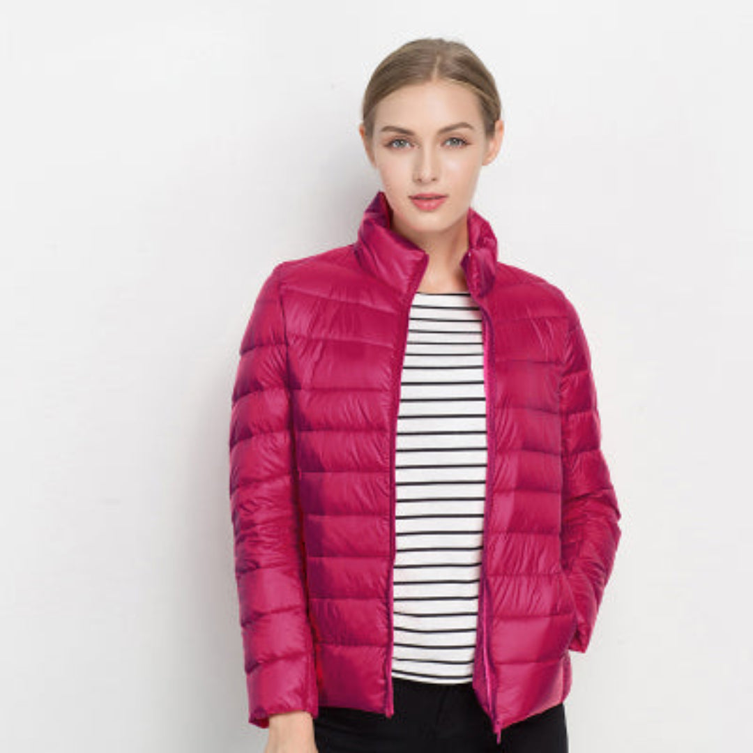 Women’s Lightweight Puffer Jacket – Warm Winter Coat