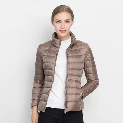 Women’s Lightweight Puffer Jacket – Warm Winter Coat