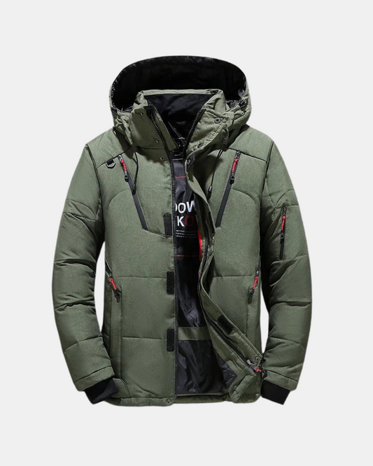 Men’s Puffer Winter Hooded Jacket