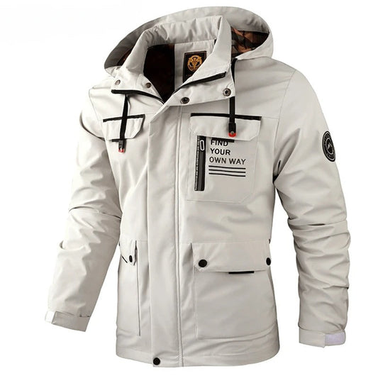 Men’s Outdoor Hooded Winter Jacket