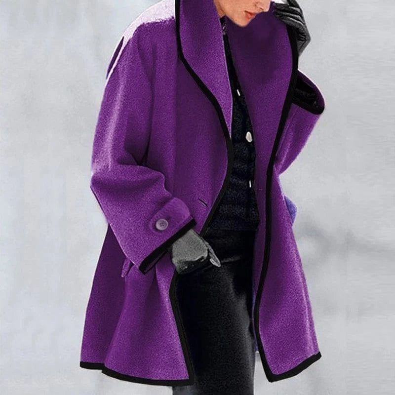 Women’s Wool Blend Trench Coat